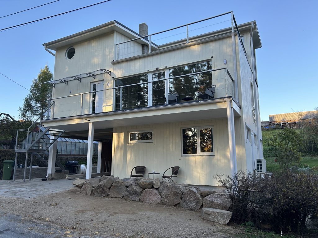Residential house on the hill